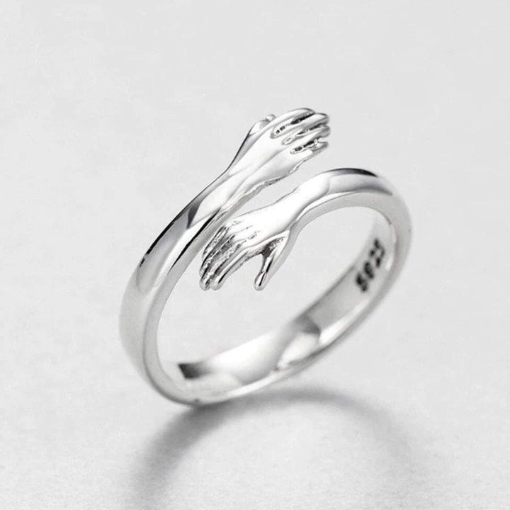 Justerbar silverring