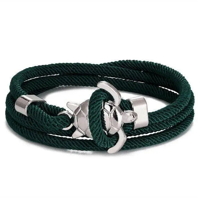 Handgjort armband med havssköldpadda