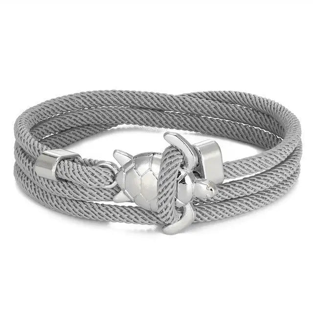 Handgjort armband med havssköldpadda